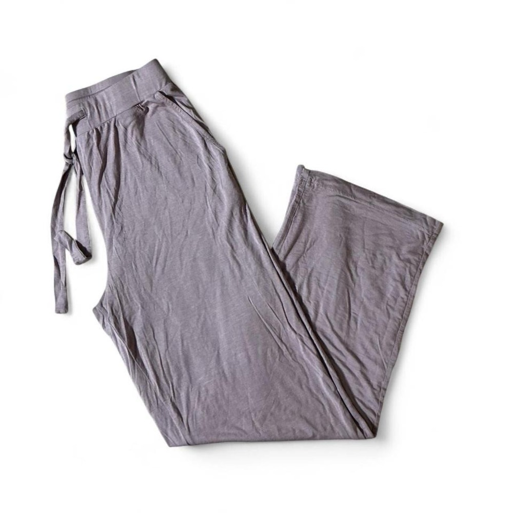 Cozy Earth Women Bamboo Wide Leg Pajama Pants Mauve Purple CEW0087 Small‎